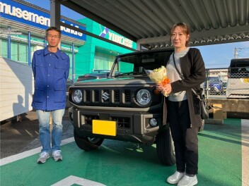 ジムニーのご納車ありがとうございました